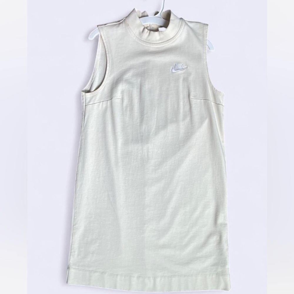 Nike Cream Sleeveless Dress